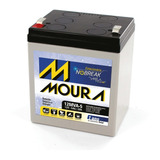 Bateria Moura 12v / 5ah Gel Ups Alarmas Paneles Solares