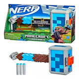 Pistola Lanza Dardos Nerf X Minecraft Stormlander