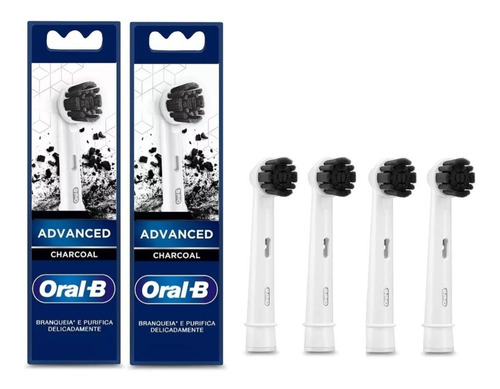 Repuesto Cepillo Electrico Oral B Cross Action X 4 Unidades