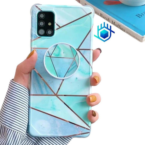 Funda Premium Para iPhone Geometria Mujer Reforzada Fuerte