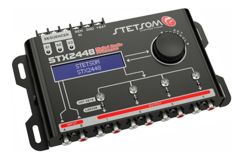 Processador Stetsom De Áudio Digital Equalizador Stx2448