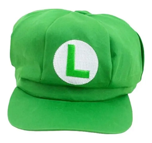 Gorras De Mario Bros - Luigi - Disfraz De Mario Premium