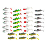 30 Señuelos Rapala Articulos De Pesca Vinilos Pesca 6g 6cm