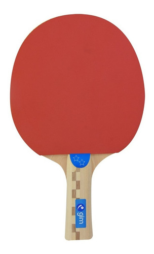 Raqueta Individual Ping Pong 2 Estrellas  (lisa)