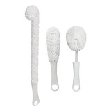 Glassware Cleaning Brush Set Of 3, Contains Stemware Brus...