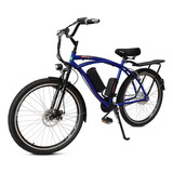 Bicicleta Elétrica Motorizada Moskito Motor 350w Aro 26