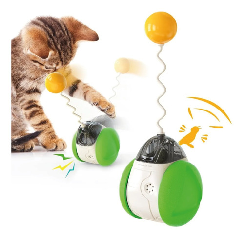 Juguete Automático Gato Eléctrico Automático Diseño De Lujo