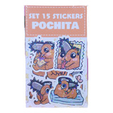 Set De Stickers Pochita De Chainsawman Holograficos Kawaii