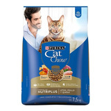 Cat Chow, Defense Plus, Alimento Para Gato Adulto.