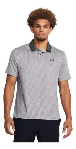 Playera Polo Para Golf Under Armour Perf 3 Printed De Hombre