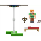 Minecraft Vanilla Paquete De 2 Figuras Alex Vs Fantasma