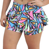 Kit 20 Shorts Saia Roupas Moda Fitness Atacado Plussize