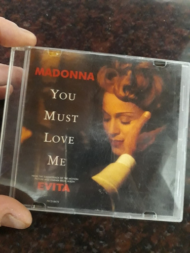 You Must Love Me Madonna Promo Cd Nacional Argentina 