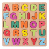 Juego Encajable Letras Numeros Infantil Didáctico Educativo