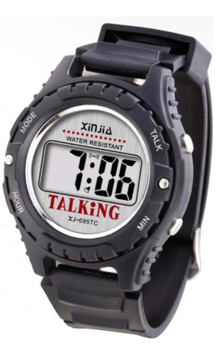 Reloj Pulsera Talking Para Ciego, Baja Visión, No Vidente