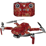 Mightyskins Compatible Con Dji Mini 2 Drone Portátil  M.