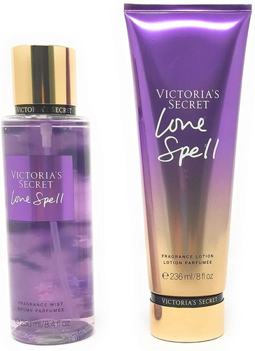 Set Victoria's Secret Crema Y Body Locion Love Spell