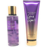 Set Victoria's Secret Crema Y Body Locion Love Spell