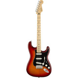 Guitarra Eléctrica Fender Player Stratocaster Plus Top De Aliso Aged Cherry Burst Brillante Con Diapasón De Arce