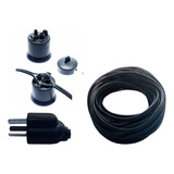 Kit Armar Guirnaldas 20 Mts Portalámparas + Cable + Ficha