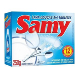 Tabletes Para Lava Louças Samy 250g Detergente