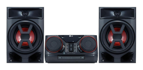 Minicomponente LG Xboom Ck43 Negro/bluetooth 300w Rms - 220v