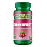 Cranberry Suplemento Alimentar Vegano 60 Caps De 500mg