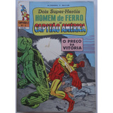 Homem De Ferro E Capitão América (capitão Z) 3ª Série N° 3 Ebal 1967