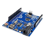 Compatível Arduino Uno R3 Atmega328 Conector Mini Usb