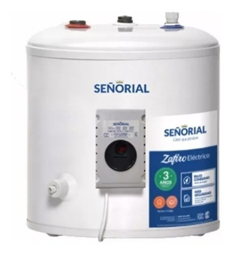 Termotanque Eléctrico Señorial 40 Litros P/colgar O Apoyar