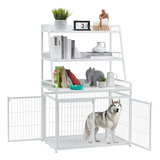 Sufulaa Mueble Estilo Jaula Para Perros Pequenos/medianos/gr