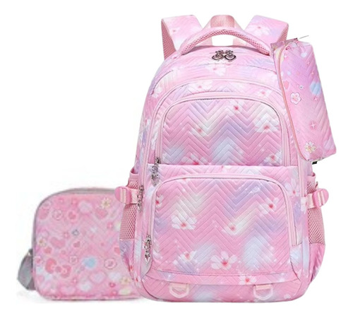 Kit Escolar Feminino Completo Grande Escola Notebook