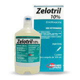 Zelotril 10% 500ml Enrofloxacina Diarreia Pneumonia