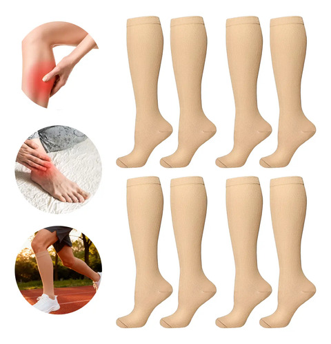 4 Calcetines De Compresion Medias De Compresion Circulation