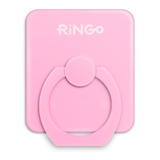 Anillo Ringo Soporte 360° Escritorio Celular Tab. Rosa Claro