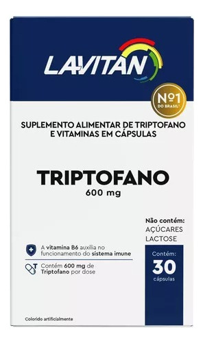 Lavitan Triptofano Com 30 Comprimidos