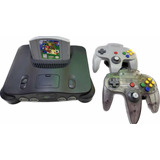 Consola Nintendo 64 + 2 Controles + Mario 64 Original