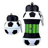 Louis Donné Botellas De Agua De Fútbol De 19 Oz Para Niños, 