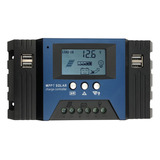 Controlador De Carga Solar Mppt De 30 A, 12/24 V, Enfoque Au