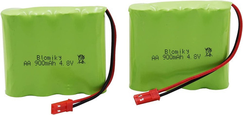 Baterías De 4.8v 800mah Ni-cd Y 2 Cables De Cargador Usb 