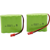 Baterías De 4.8v 800mah Ni-cd Y 2 Cables De Cargador Usb 