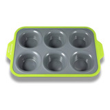 Molde Para Hornear Cupcakes De Silicona Antideherente