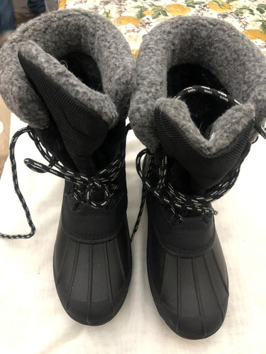 Botas  Acon Mujer Glaciar Nieve Impermeables Corderito