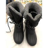 Botas  Acon Mujer Glaciar Nieve Impermeables Corderito