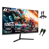 Monitor Sansui 24 Pulgadas 100hz Ips Usb Tipo-c Fhd 1080p Pa