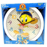 Looney Tunes Reloj Pared Tweety Piolin Warner Bros Madtoyz