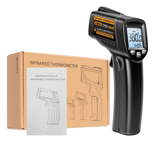 Termómetro De Cocción, Pistola De Temperatura Láser, Alta Te