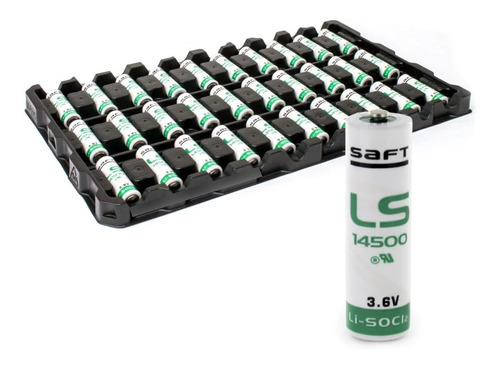 Bateria Saft Ls14500 Er14505 3,6v Lithium - 30 Peças 
