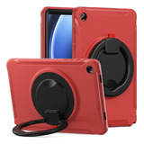 Funda Protectora Roja De Tpu + Pc Para Galaxy Tab A9+ Para S
