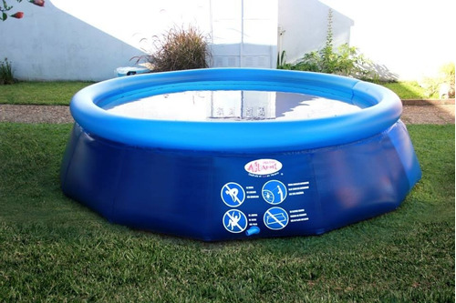 Pileta De Lona Redonda Inflable  3,70x0,90 10.500 L Oferta!!